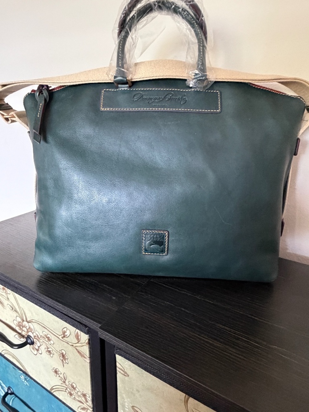 NWT Dooney & Bourke Florentine Juliette Bag in Teal – STUNNING Jewel Tone!